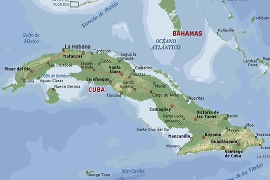 Mapas de Cuba