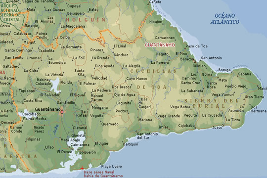 Mapas de Guantnamo