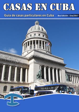 Portada guia de casas particulares en Cuba